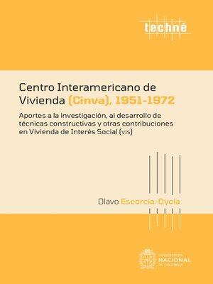 cover image of Centro Interamericano de Vivienda (Cinva) 1951-1972
